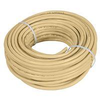 WIRE TELEPHONE RND 6W 50FT ALM 