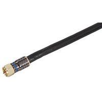 CABLE COAX RG6 QUAD 12FT BLACK 