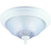 FIXTURE CEIL 2LT FLRL/LEAF WHT 