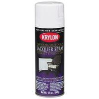 LACQUER SPRAY 12 OZ GLOSS WHTE 