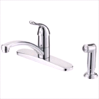 KITCHEN FAUCET 1HDL SPRAY CH 