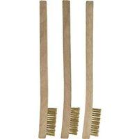 BRUSH WIRE 3PC DETAIL BRASS 