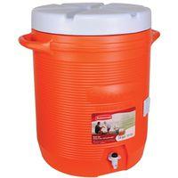 COOLER 10 GAL WATER ORG/WHT 