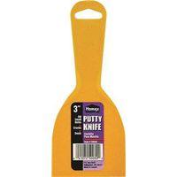 KNIFE PUTTY PLASTIC YELLOW 3IN 