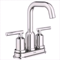 FAUCET 2 HANDLE CHROME GIBSON 