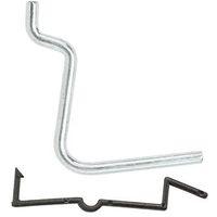 HOOK PEG ZINC PLATED 2-1/2IN 
