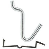 HOOK PEG ZINC PLATED 1/4IN 