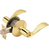 ACCENT PRIVACY LEVER BRT BRASS 