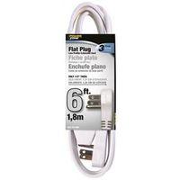 CORD EXT INDR 3OUT16/3X6FT WHT 