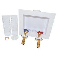 WASHER OUTLET BOX 1/4 TURN 