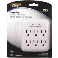 TAP SURGE 6 OUTLET 1140J WHITE 