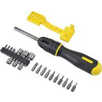 20PC MULTIBIT SCREWDRIVER RACK 