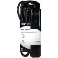 STRIP SURGE 6OUT 1000J 4FT BLK 