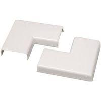 CHANNEL WIRE ELL FLAT 90D WHT 