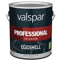 VALSPAR PROF INT LATEX EGGSHELL MED BASE 
