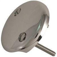 FACEPLATE BATH DRAIN CHROME 