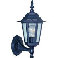 FIXTURE PORCH WLMT 1LT BLACK 