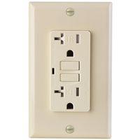 GFCI RECEPT TR AUTO 20A IVORY 
