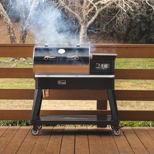 Recteq Patio Legend 400 Wood Pellet WiFi Grill and Smoker Black/Silver – Grills & Smokers | City Lumber | Your One Stop Shop Hardware, Building Supplies & Tools in Texas San Angelo, Texas