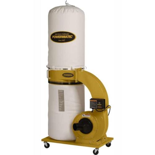 Powermatic 1791078K PM1300TX-?BK 1.?75HP 1PH Dust Collector with Bag Filter Kit