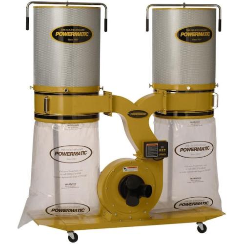 Powermatic 1792072K PM1900TX-?CK1 3HP 1PH Dust Collector with 2M Canister Kit