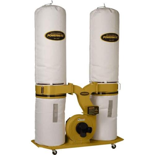 Powermatic 1792073K PM1900TX-?BK3 3 HP 3 PH Dust Collector with 30M Bag Filter