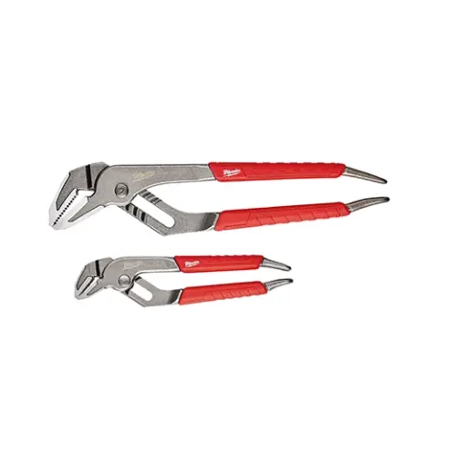 6"and10" Comfort Grip Straight Jaw Pliers Set