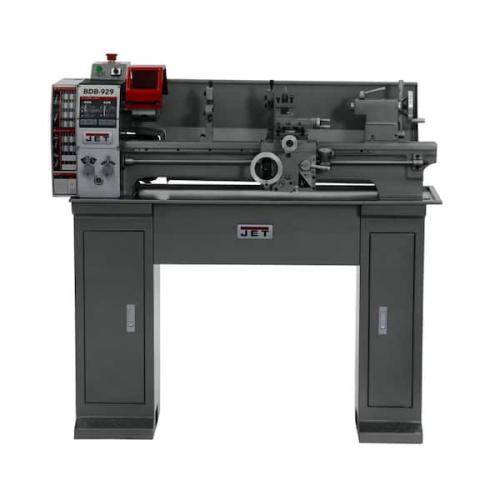 Jet 321372K 9 in.? x 29 in.? Belt Driven Metalworking Bench Lathe with Stand, 3/?4 HP 115-?Volt