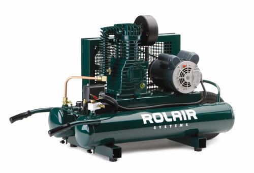9GAL 6.9CFM@90psi 1.5HP ELECT AIR COMPRESSOR ROLAIR