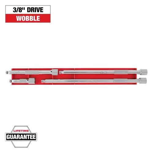 4PC 3/8 DRIVE WOBBLE EXTENSION