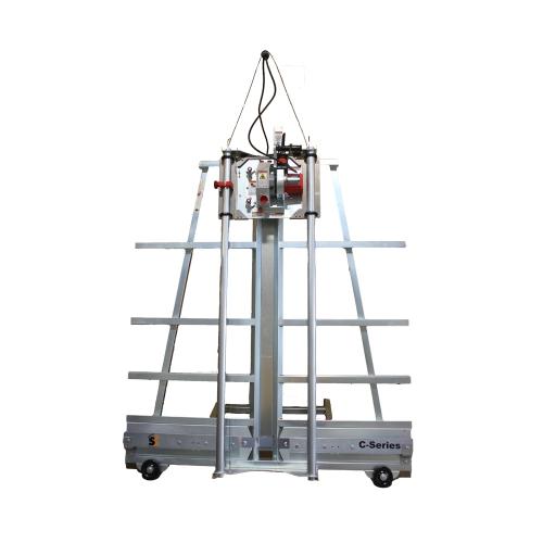 SAFETY SPEED 6480-20C Panel Saw Portable Panel Saw with Wheels, Folding Stand, Dust Outlet & Saw Blade