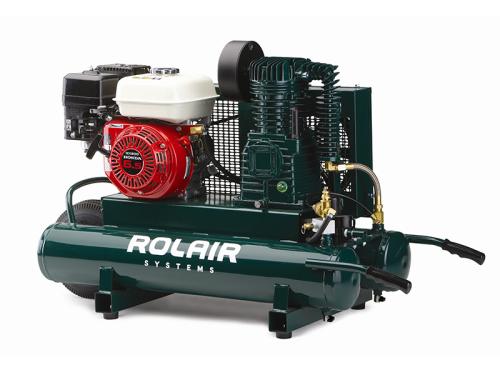 9GAL 13.8CFM@90psi 6.5HP GAS AIR COMPRESSOR ROLAIR
