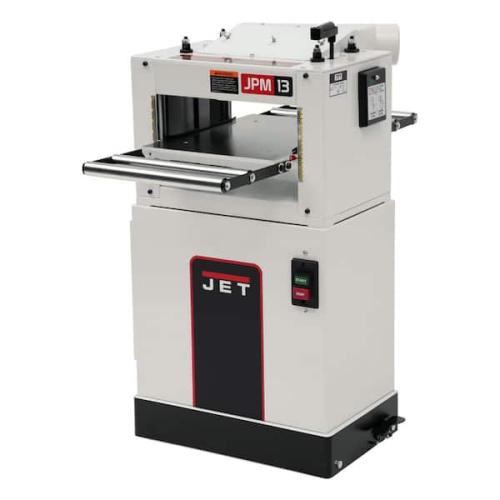 Jet 708524 115/?230-?Volt JPM-?13CS 1.?5 HP 13 in.? Woodworking CS Planer and Molder Combination Machine with Closed Stand