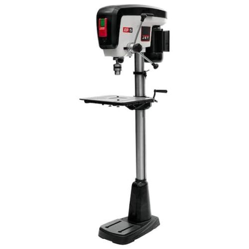 Jet 716250 3/?4 HP 15 in.? Floor Standing Drill Press with LED worklight, 16-?Speed, 115-?Volt, JDP-?15F