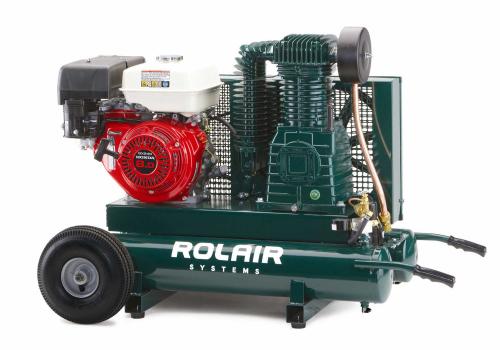 9GAL 19.2CFM@90psi 8HP GAS AIR COMPRESSOR ROLAIR