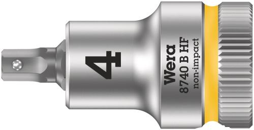 Wera Tool 5003031001 8740 B HF Zyklop bit socket with holding function, 3/8" drive, 4 x 35 mm