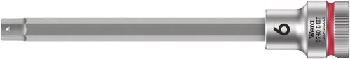 Wera Tool 5003036001 8740 B HF Zyklop bit socket with holding function, 3/8" drive, 6 x 107 mm