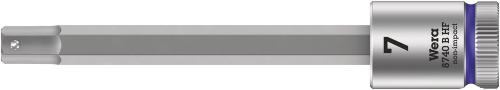 Wera Tool 5003038001 8740 B HF Zyklop bit socket with holding function, 3/8" drive, 7 x 100 mm