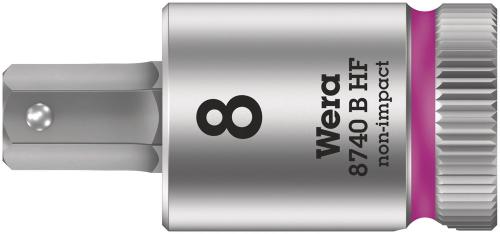 Wera Tool 5003039001 8740 B HF Zyklop bit socket with holding function, 3/8" drive, 8 x 38.5 mm