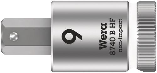 Wera Tool 5003041001 8740 B HF Zyklop bit socket with holding function, 3/8" drive, 9 x 38.5 mm