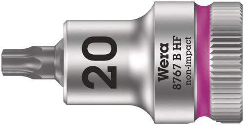 Wera Tool 5003061001 8767 B HF TORX® Zyklop bit socket with holding function, 3/8" drive, TX 20 x 35 mm
