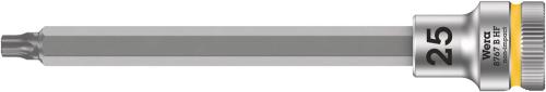 Wera Tool 5003063001 8767 B HF TORX® Zyklop bit socket with holding function, 3/8" drive, TX 25 x 107 mm