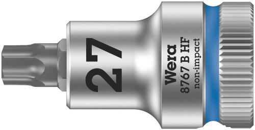 Wera Tool 5003064001 8767 B HF TORX® Zyklop bit socket with holding function, 3/8" drive, TX 27 x 35 mm