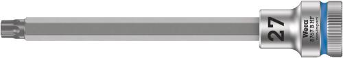 Wera Tool 5003065001 8767 B HF TORX® Zyklop bit socket with holding function, 3/8" drive, TX 27 x 107 mm