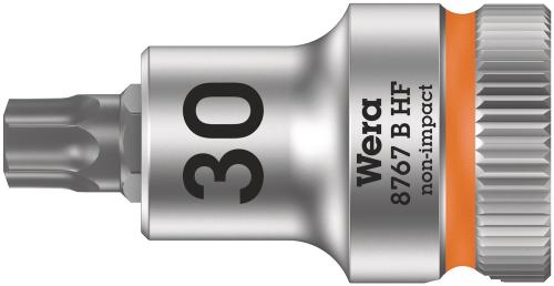 Wera Tool 5003066001 8767 B HF TORX® Zyklop bit socket with holding function, 3/8" drive, TX 30 x 35 mm