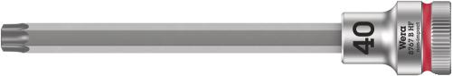Wera Tool 5003069001 8767 B HF TORX® Zyklop bit socket with holding function, 3/8" drive, TX 40 x 107 mm