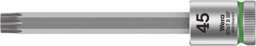 Wera Tool 5003071001 8767 B HF TORX® Zyklop bit socket with holding function, 3/8" drive, TX 45 x 100 mm