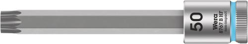 Wera Tool 5003073001 8767 B HF TORX® Zyklop bit socket with holding function, 3/8" drive, TX 50 x 100 mm