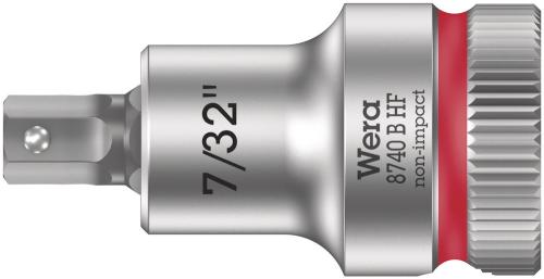 Wera Tool 5003087001 8740 B HF Zyklop bit socket with holding function, 3/8" drive, 7/32" x 35 mm