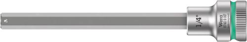 Wera Tool 5003090001 8740 B HF Zyklop bit socket with holding function, 3/8" drive, 1/4" x 107 mm